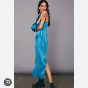 NEW RIVIERA ONE-SHOULDER MAXI DRESS